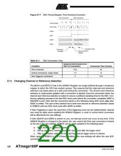 浏览型号ATMEGA169PV的Datasheet PDF文件第220页