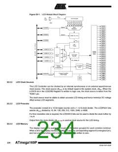 浏览型号ATMEGA169PV的Datasheet PDF文件第234页