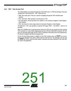 浏览型号ATMEGA169PV的Datasheet PDF文件第251页