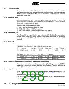 浏览型号ATMEGA169PV的Datasheet PDF文件第298页