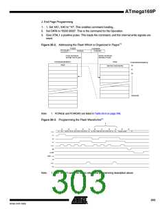 浏览型号ATMEGA169PV的Datasheet PDF文件第303页