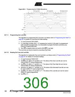 浏览型号ATMEGA169PV的Datasheet PDF文件第306页