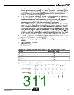浏览型号ATMEGA169PV的Datasheet PDF文件第311页