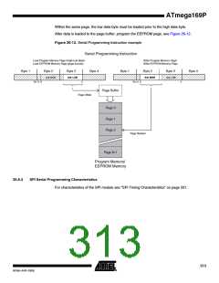 浏览型号ATMEGA169PV的Datasheet PDF文件第313页