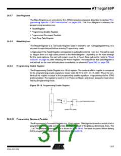 浏览型号ATMEGA169PV的Datasheet PDF文件第317页