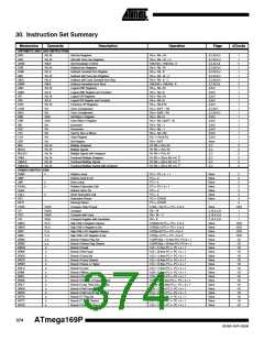 浏览型号ATMEGA169PV的Datasheet PDF文件第374页