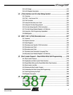 浏览型号ATMEGA169PV的Datasheet PDF文件第387页