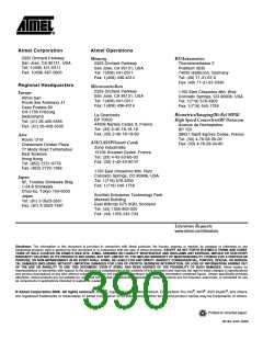 浏览型号ATMEGA169PV的Datasheet PDF文件第390页