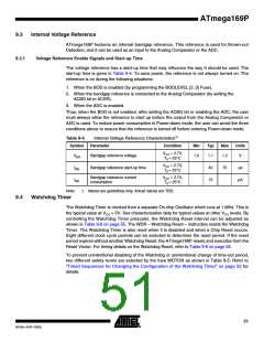 浏览型号ATMEGA169PV的Datasheet PDF文件第51页