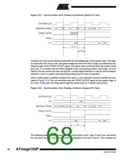 浏览型号ATMEGA169PV的Datasheet PDF文件第68页