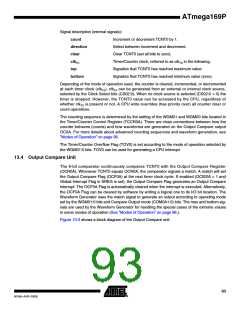 浏览型号ATMEGA169PV的Datasheet PDF文件第93页