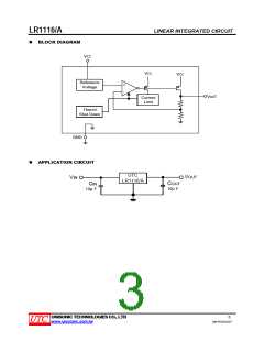 浏览型号LR1116-XX-TA3-C-T的Datasheet PDF文件第3页