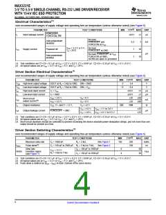 浏览型号MAX3221ECDB的Datasheet PDF文件第4页