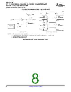 浏览型号MAX3221ECDB的Datasheet PDF文件第8页