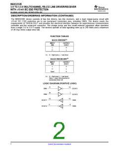 浏览型号MAX3232EC的Datasheet PDF文件第2页