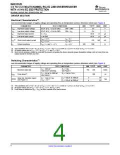 浏览型号MAX3232EC的Datasheet PDF文件第4页