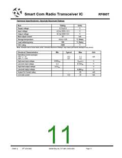 浏览型号RF600T的Datasheet PDF文件第11页