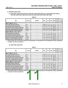 浏览型号S-8211CAB-M5T1G的Datasheet PDF文件第11页