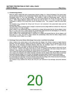 浏览型号S-8211CAB-M5T1G的Datasheet PDF文件第20页