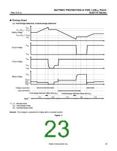 浏览型号S-8211CAB-M5T1G的Datasheet PDF文件第23页