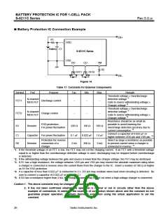 浏览型号S-8211CAB-M5T1G的Datasheet PDF文件第26页