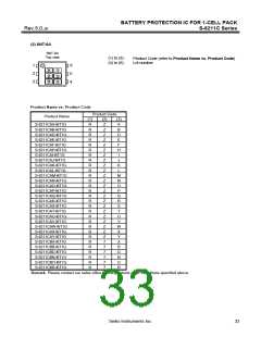 浏览型号S-8211CAB-M5T1G的Datasheet PDF文件第33页