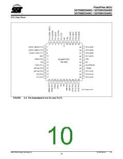 浏览型号SST89E564RD-40-C-PIE的Datasheet PDF文件第10页