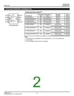 浏览型号SY10ELT22LZGTR的Datasheet PDF文件第2页