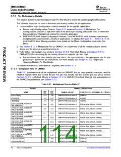 浏览型号TMS320DM6437的Datasheet PDF文件第114页