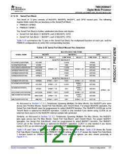 浏览型号TMS320DM6437的Datasheet PDF文件第127页