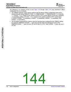 浏览型号TMS320DM6437的Datasheet PDF文件第144页