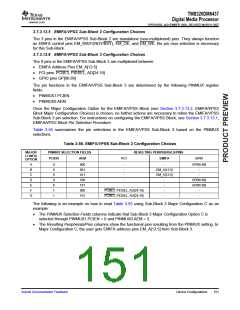 浏览型号TMS320DM6437的Datasheet PDF文件第151页
