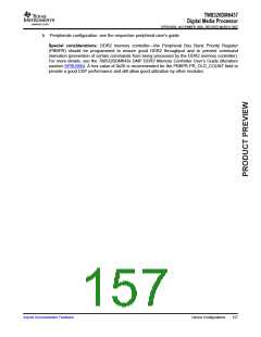 浏览型号TMS320DM6437的Datasheet PDF文件第157页