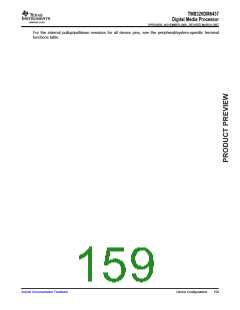 浏览型号TMS320DM6437的Datasheet PDF文件第159页