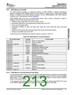 浏览型号TMS320DM6437的Datasheet PDF文件第213页