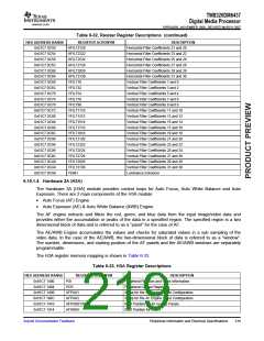 浏览型号TMS320DM6437的Datasheet PDF文件第219页
