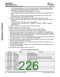 浏览型号TMS320DM6437的Datasheet PDF文件第226页