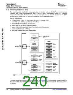浏览型号TMS320DM6437的Datasheet PDF文件第240页