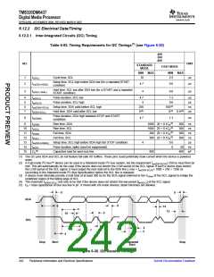 浏览型号TMS320DM6437的Datasheet PDF文件第242页