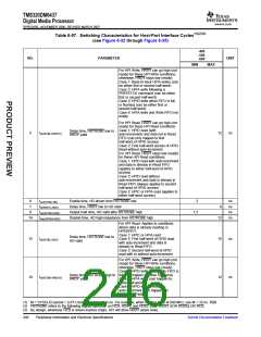 浏览型号TMS320DM6437的Datasheet PDF文件第246页