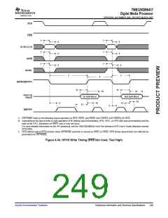 浏览型号TMS320DM6437的Datasheet PDF文件第249页