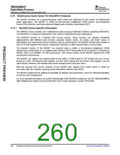浏览型号TMS320DM6437的Datasheet PDF文件第260页