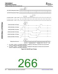 浏览型号TMS320DM6437的Datasheet PDF文件第266页