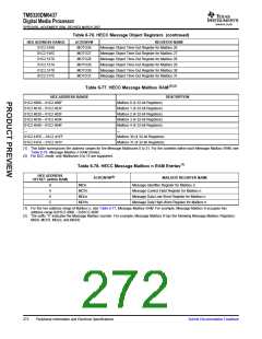 浏览型号TMS320DM6437的Datasheet PDF文件第272页