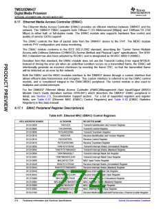 浏览型号TMS320DM6437的Datasheet PDF文件第274页