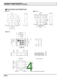 浏览型号XC6371A351PR的Datasheet PDF文件第4页