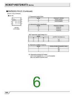 浏览型号XC6372C351PR的Datasheet PDF文件第6页