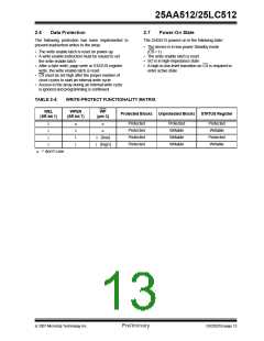 浏览型号25LC512-E/MF的Datasheet PDF文件第13页