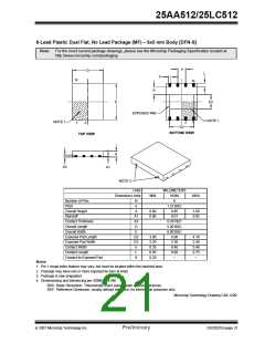 浏览型号25LC512-E/MF的Datasheet PDF文件第21页