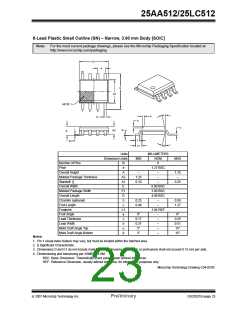 浏览型号25LC512-E/MF的Datasheet PDF文件第23页